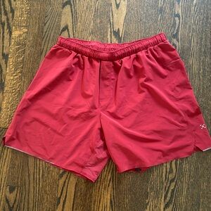 Marron Lulu Lemon running shorts